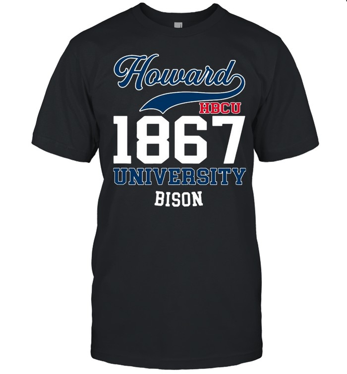 Howard HBCU 1867 University Bison Shirt