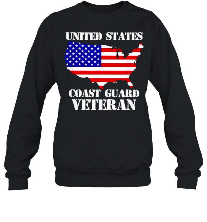 United states coast guard veteran shirt Unisex Sweatshirt