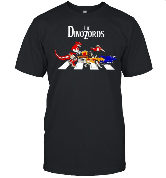 The Dinozords Abbey Road shirt