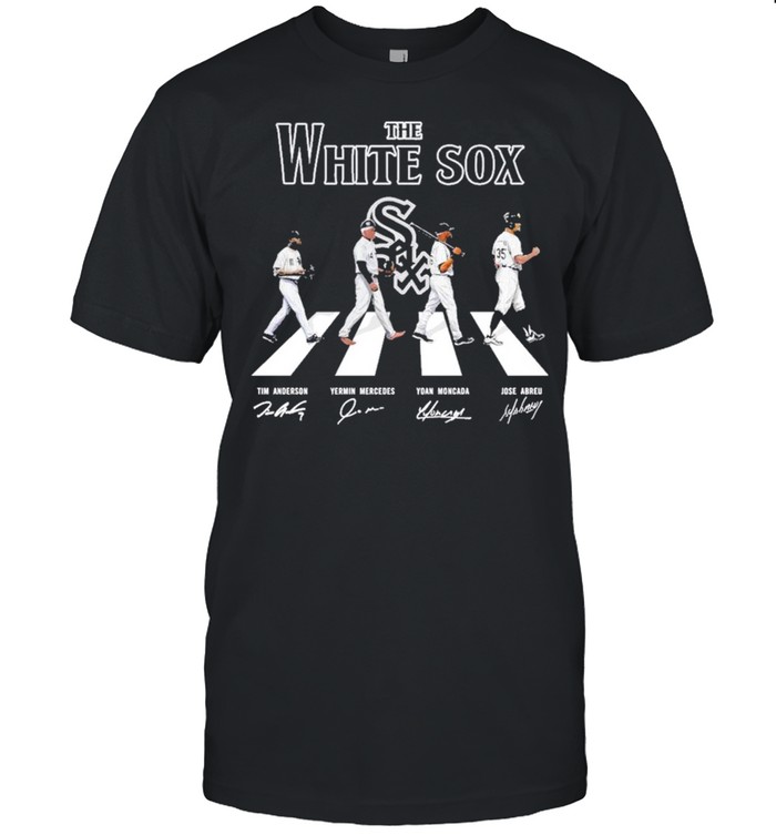The White Sox Abbey Road signatures shirt