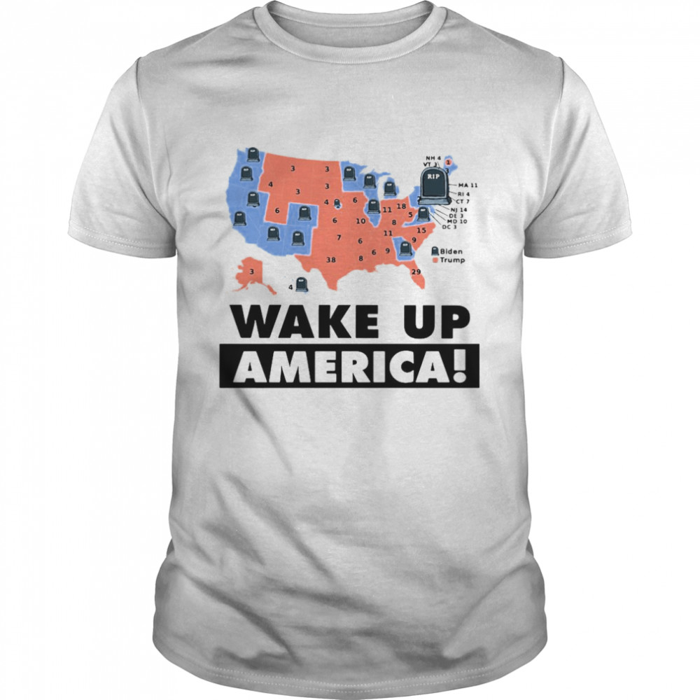Wake Up America Flag T-shirt