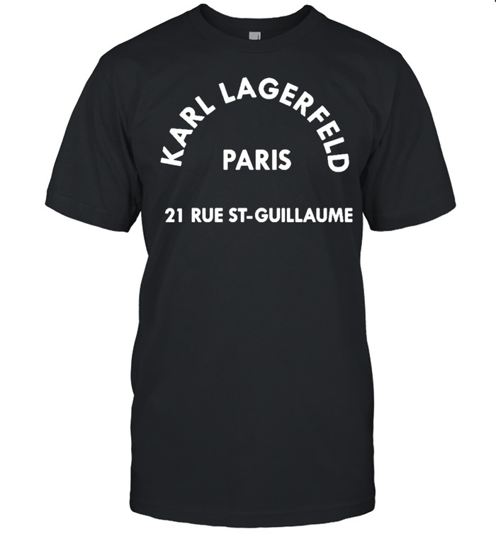 Stap Marco Polo Vochtig Karl Lagerfeld 21 rue St-guillaume shirt - Trend T Shirt Store Online