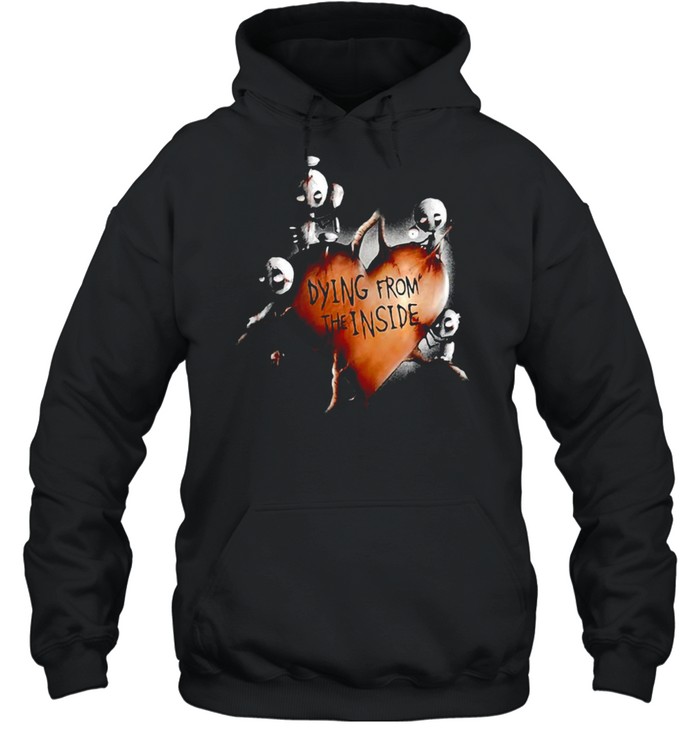 A Broken Heart Is A Heart Full Of Fear Ghost Halloween T-shirt Unisex Hoodie