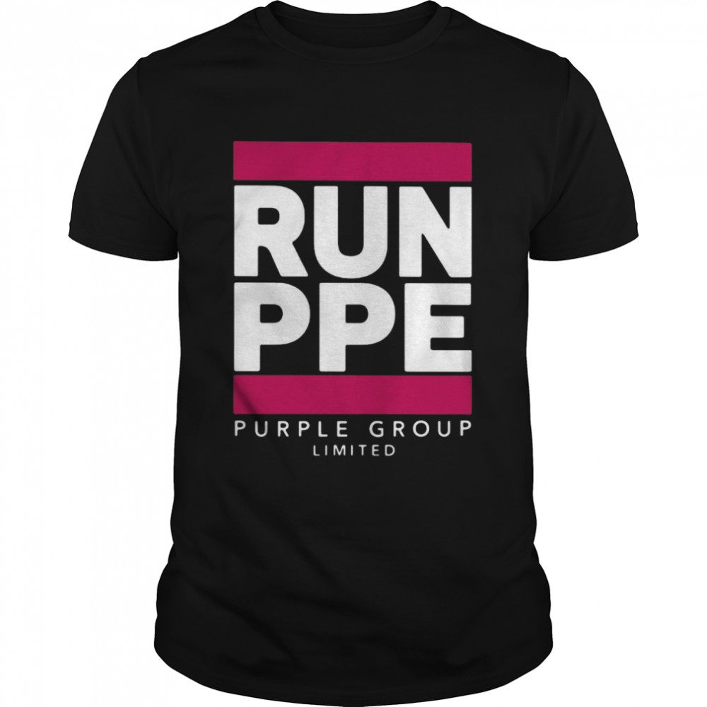 Run Ppe Purple Group Limited T-shirt