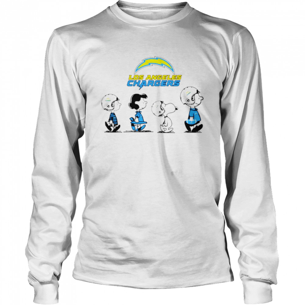 Official The Peanuts Characters Los Angeles Chargers football Shirt,  hoodie, sweater, long sleeve and tank top