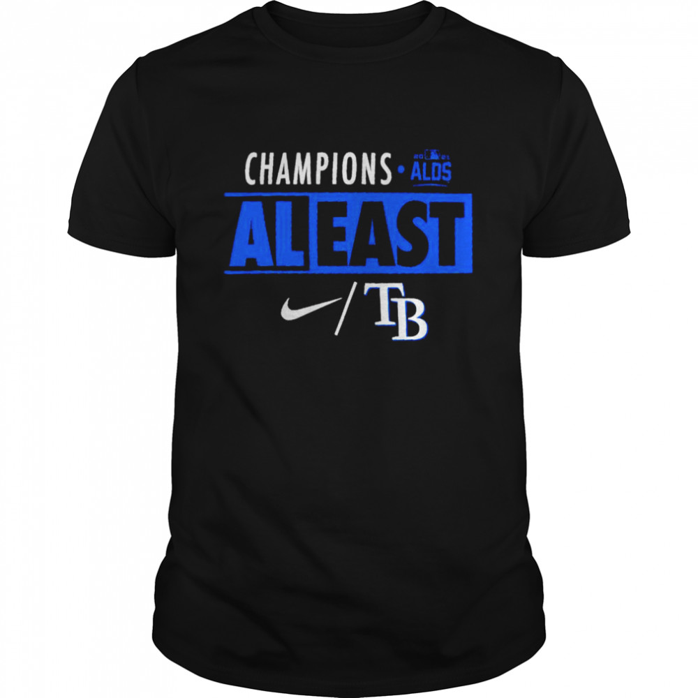 Tampa Bay Rays Nike 2021 AL East Division Champions shirt