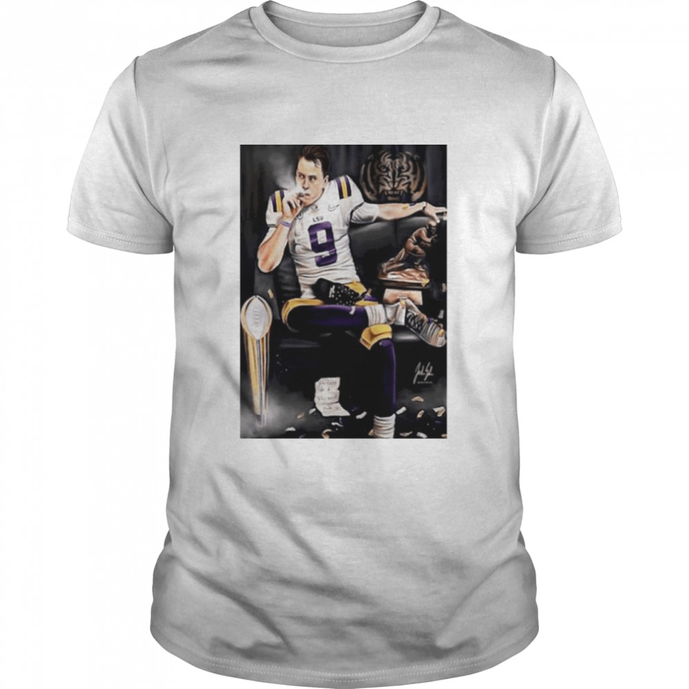 Q B Joe Burrow Men's T-Shirt - AliExpress