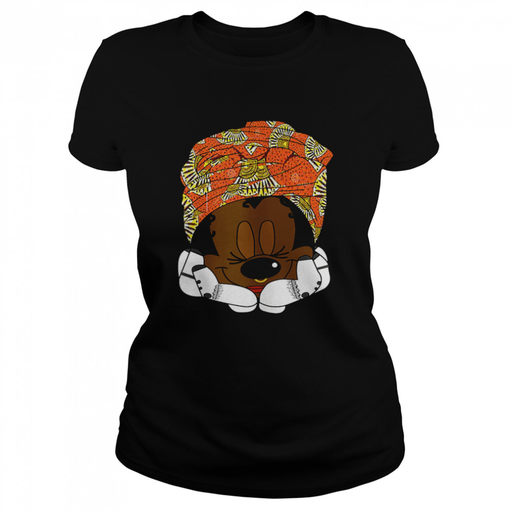 Nigerian Princess Graphic Rat Wrapped In Turban T- Classic Women's T-shirt