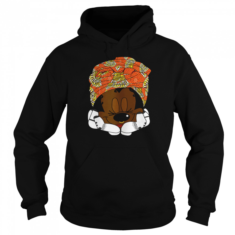 Nigerian Princess Graphic Rat Wrapped In Turban T- Unisex Hoodie