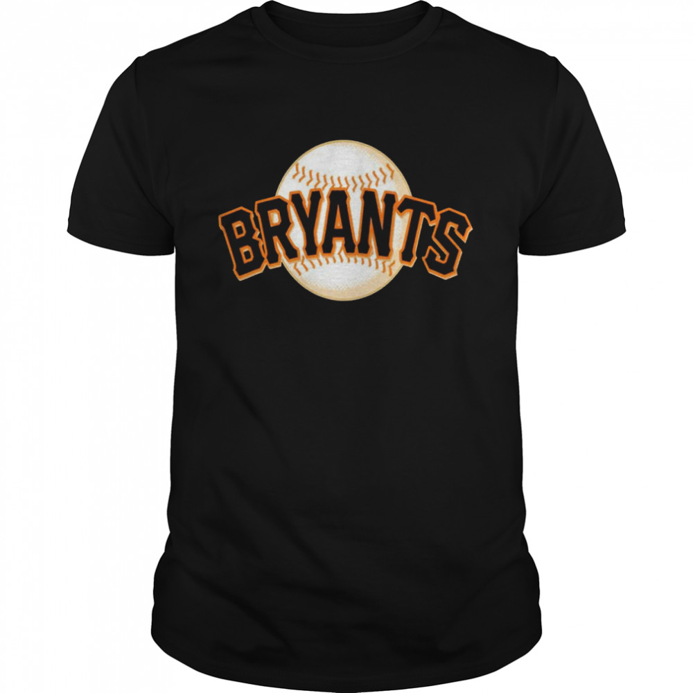 San Francisco Giants Bryants baseball shirt