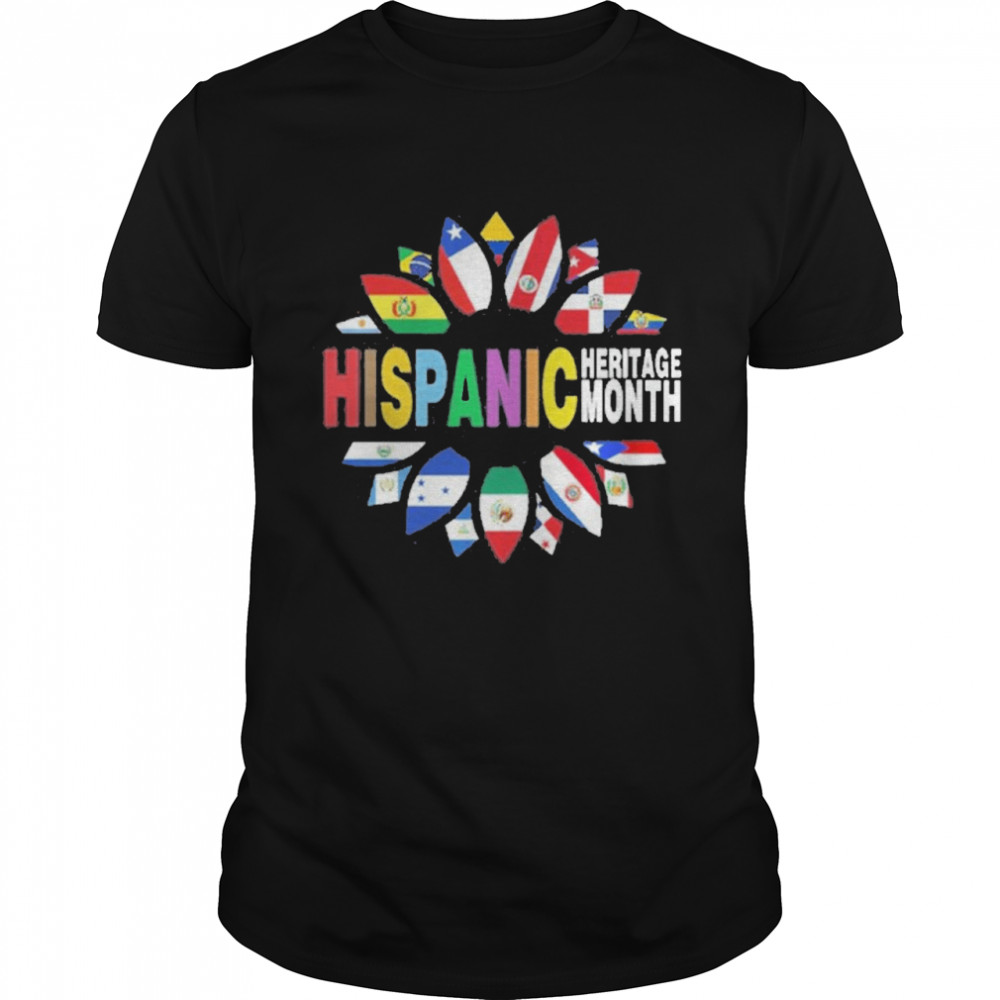 Hispanic heritage month shirt
