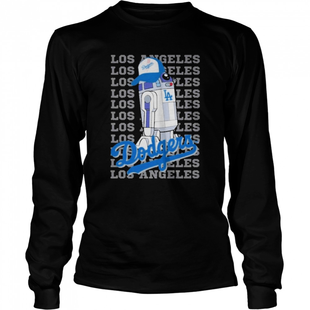 MLB Los Angeles Dodgers 031 R2d2 Star Wars - Tee4Team