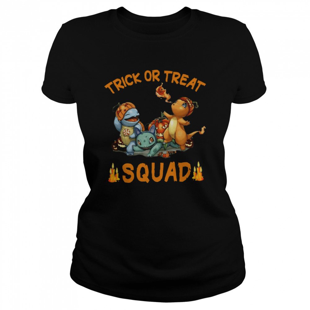 Pokemon Trick Or Treat Squad Happy Halloween  Classic Women's T-shirt