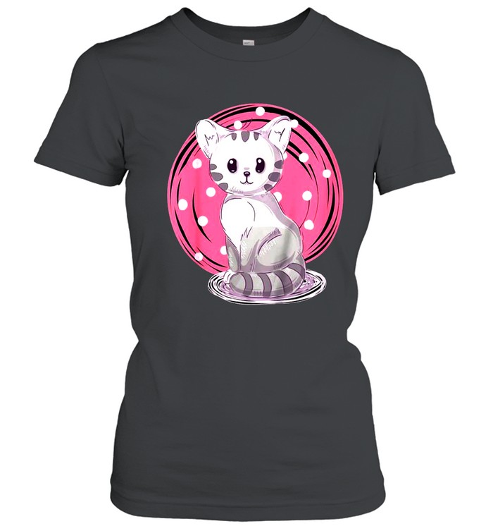 Kids Cat Kitten Kitty Girl  Classic Women's T-shirt