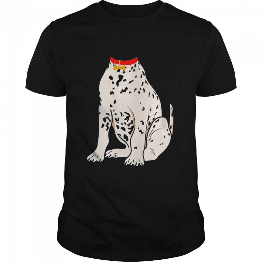 Dalmatian Costume for Christmas Lovely Dog themed T-shirt