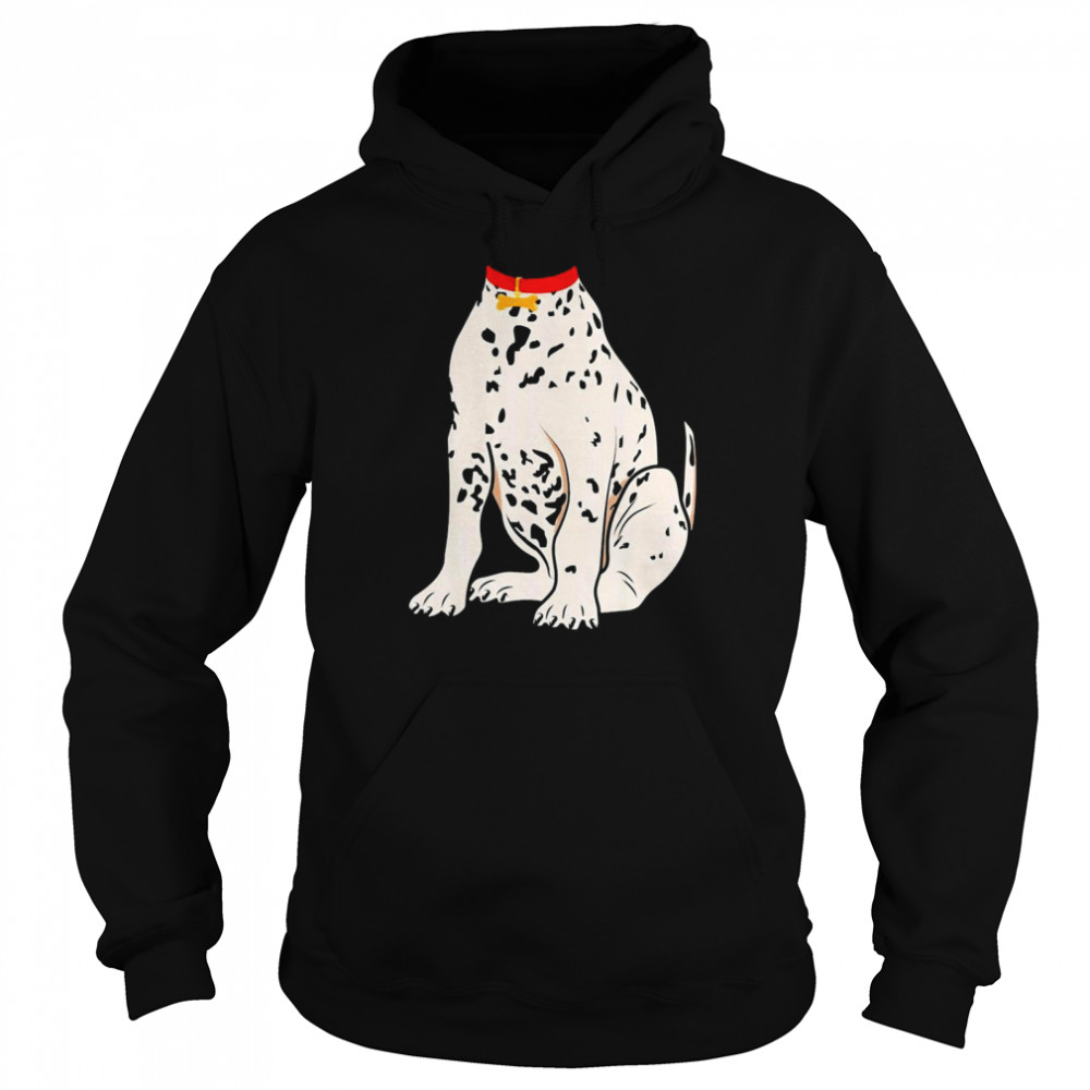 Dalmatian Costume for Christmas Lovely Dog themed T-shirt Unisex Hoodie