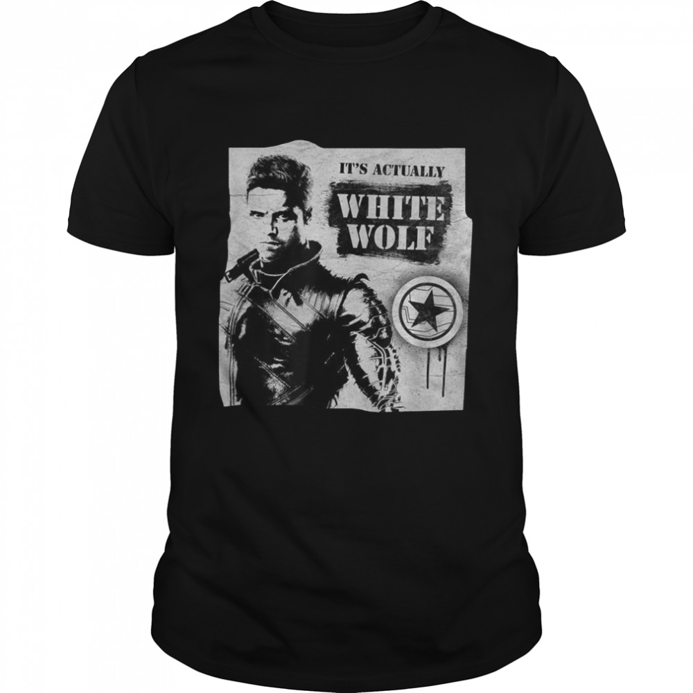 The Falcon and the Winter Soldier Bucky Barnes White Wolf Shirt