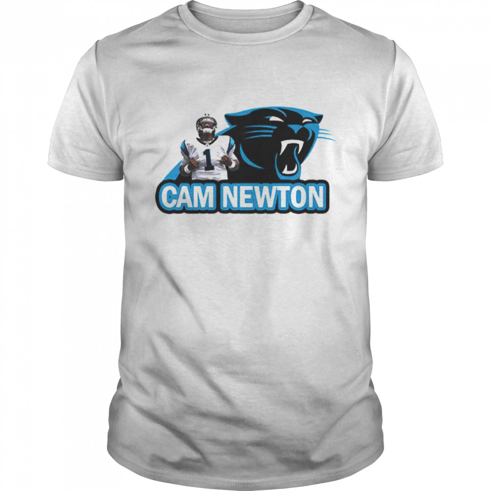 Men's Majestic Threads Cam Newton Black Carolina Panthers Tri-Blend Player  Graphic T-Shirt