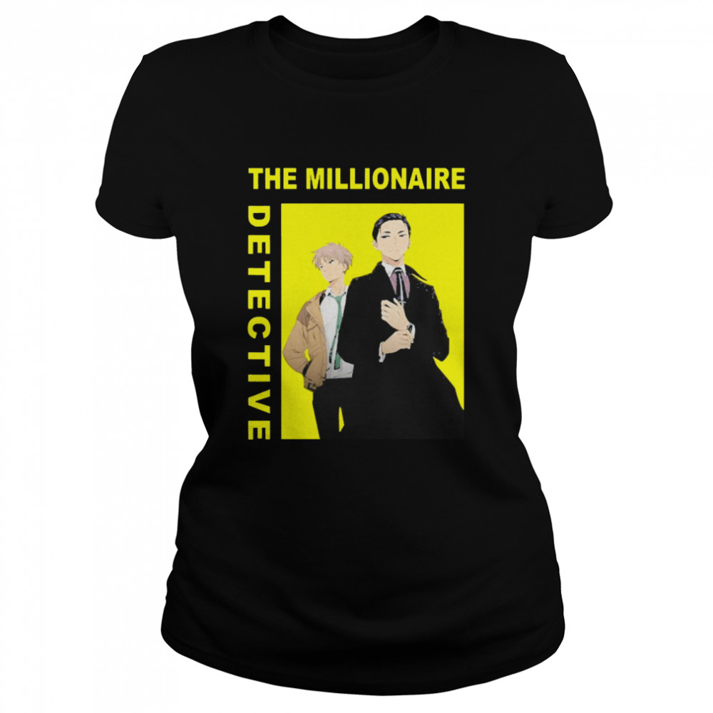 Detective The Millionaire Arts Anime Balance Unlimited  Classic Women's T-shirt