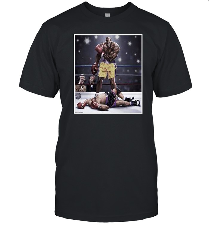 Shaquille O’Neal knocked out Charles Barkley Shirt