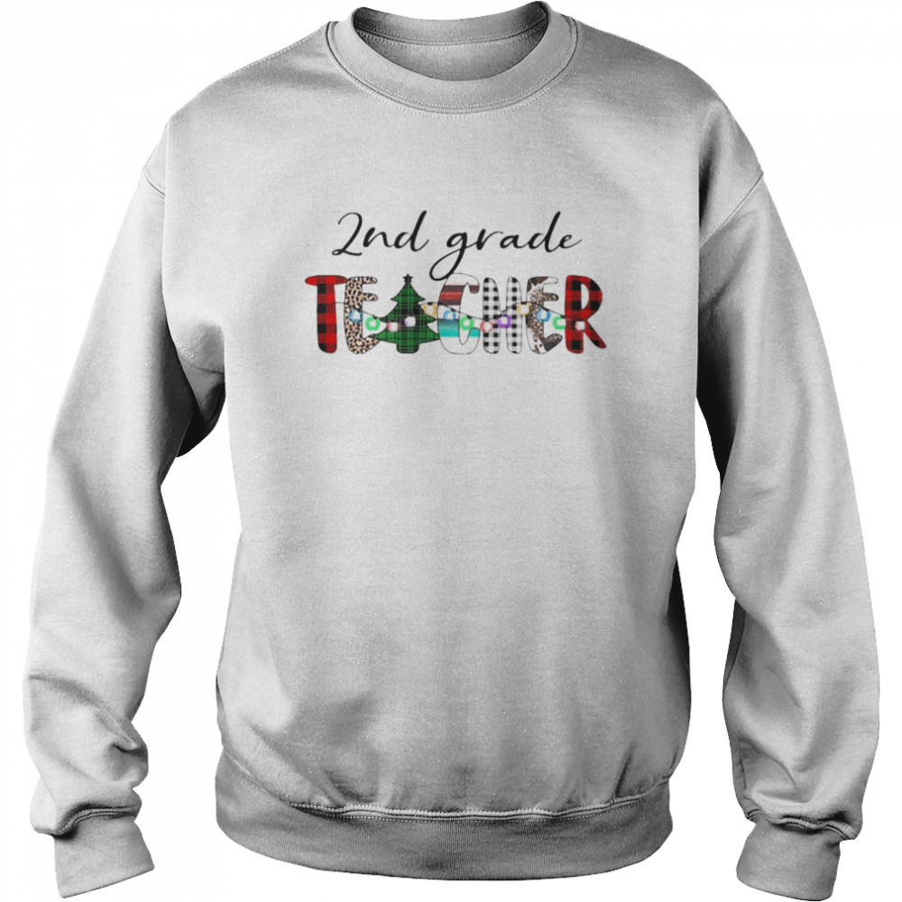 2nd Grade Teacher Christmas Sweater  Unisex Sweatshirt