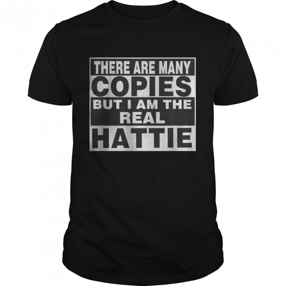 Hattie Shirt Name personalized Tee Firstname Surname T-Shirt