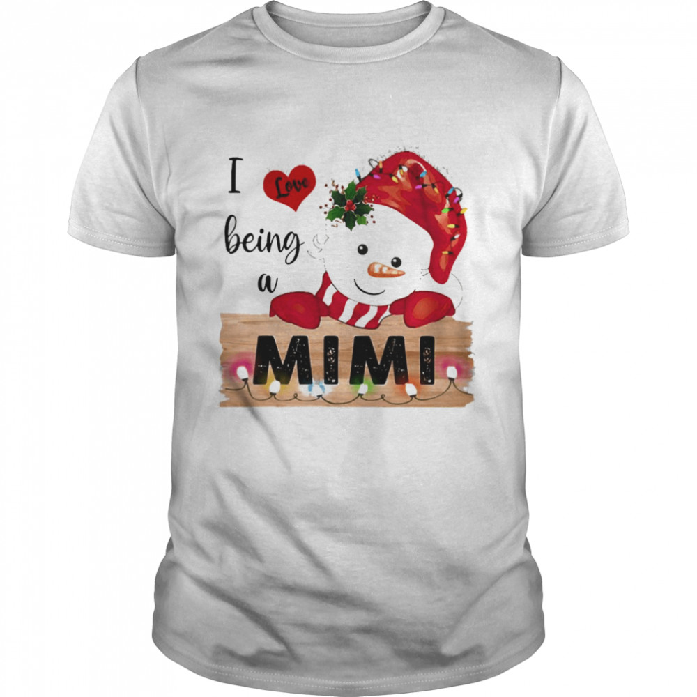 I Love Being A Mimi Christmas Sweater Shirt