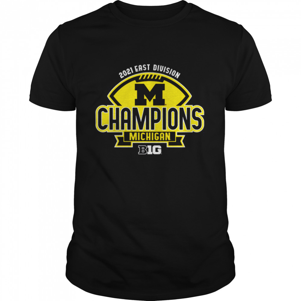 University of Michigan Football Big Ten East Division Champs Locker Room 2021 shirt
