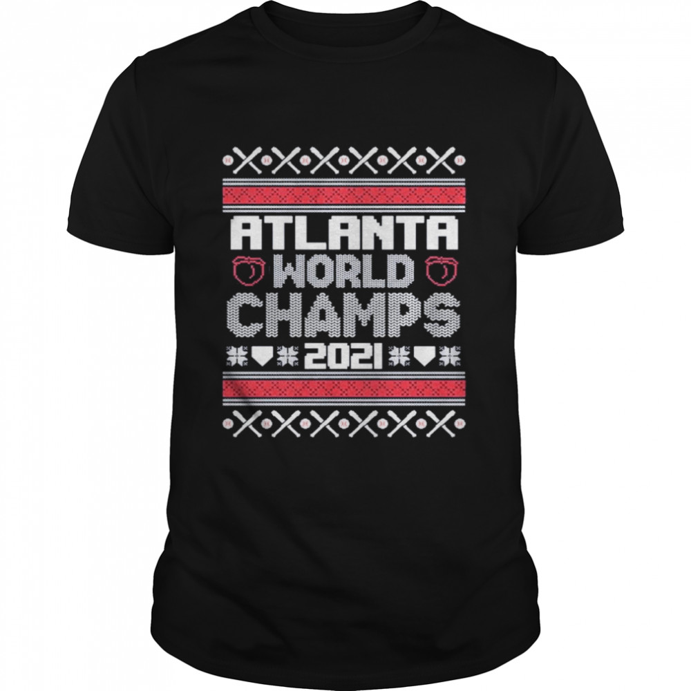 Atlanta Braves World Champs 2021 Christmas sweater