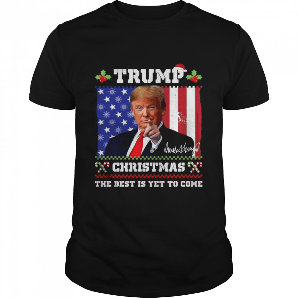 Trump Christmas Donald Trump 4547 Trump 2024 Langarmshirt Sweater Shirt