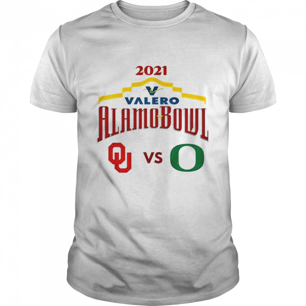 2021 Alamo Bowl Oregon Ducks vs Oklahoma Sooners shirt