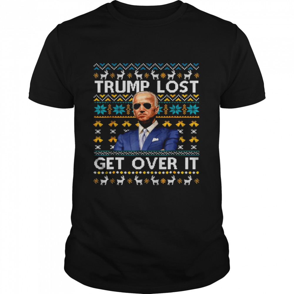 Trump Lost Snowflake Pro Joe Anti Trump Xmas Shirt