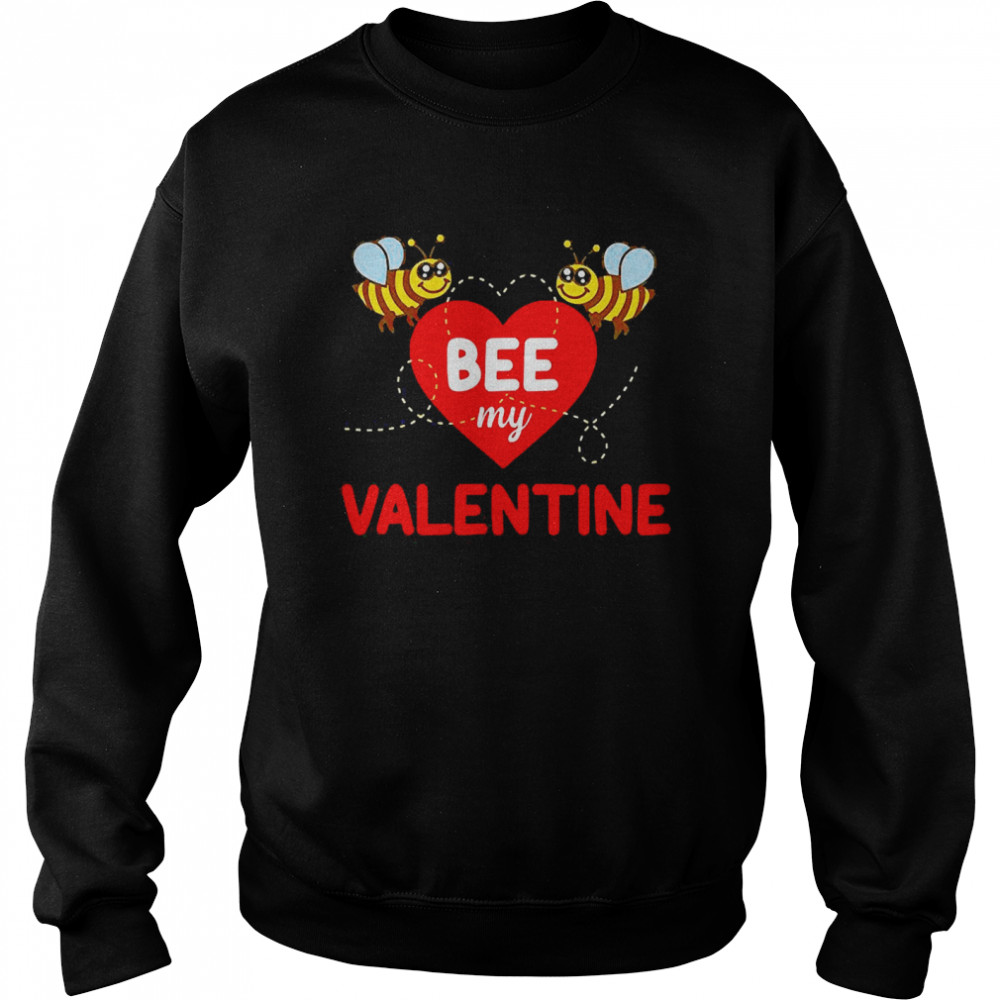 Bee My Valentine  Valentines Day Beekeeper  Unisex Sweatshirt