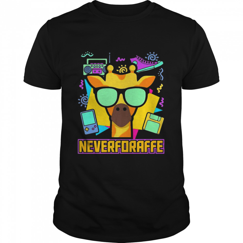 Neverforaffe Giraffe 90s Shirt