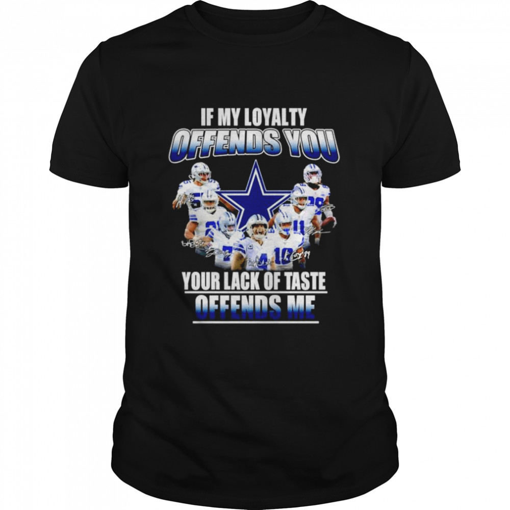 Men's Dallas Cowboys NFL x Staple Black World Renowned T-Shirt