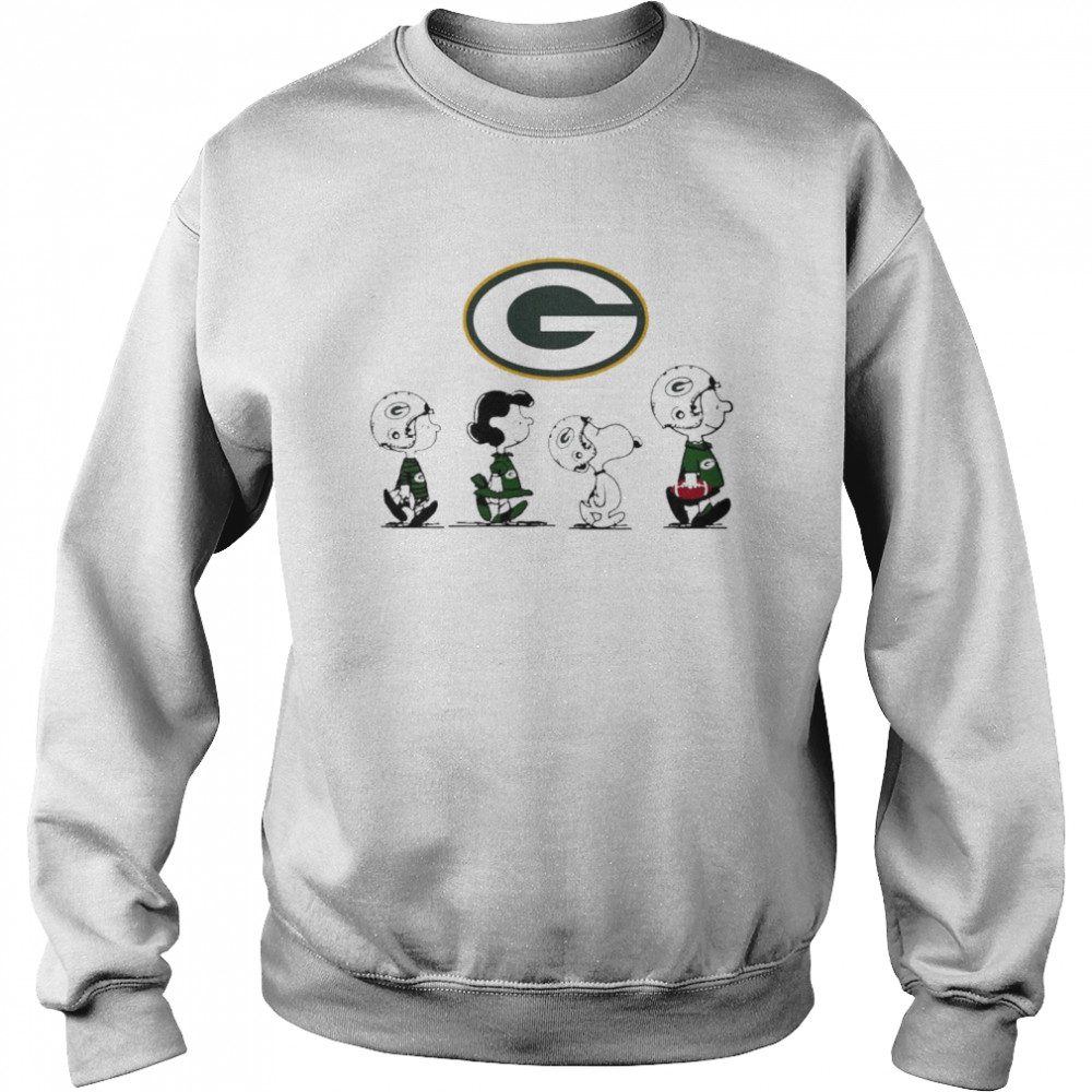 Funny Snoopy and Peanuts Green Bay Packers shirt, hoodie, sweater