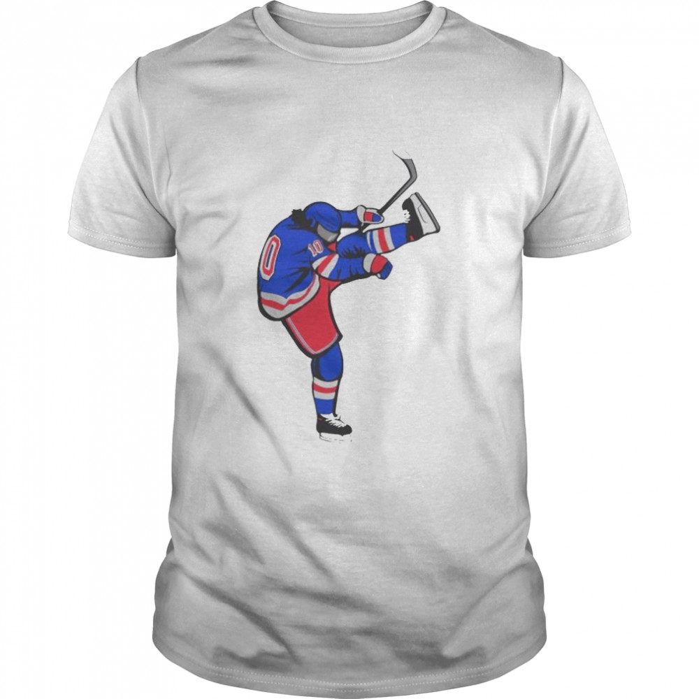 New York Rangers Artemi Panarin unsigned goal shirt