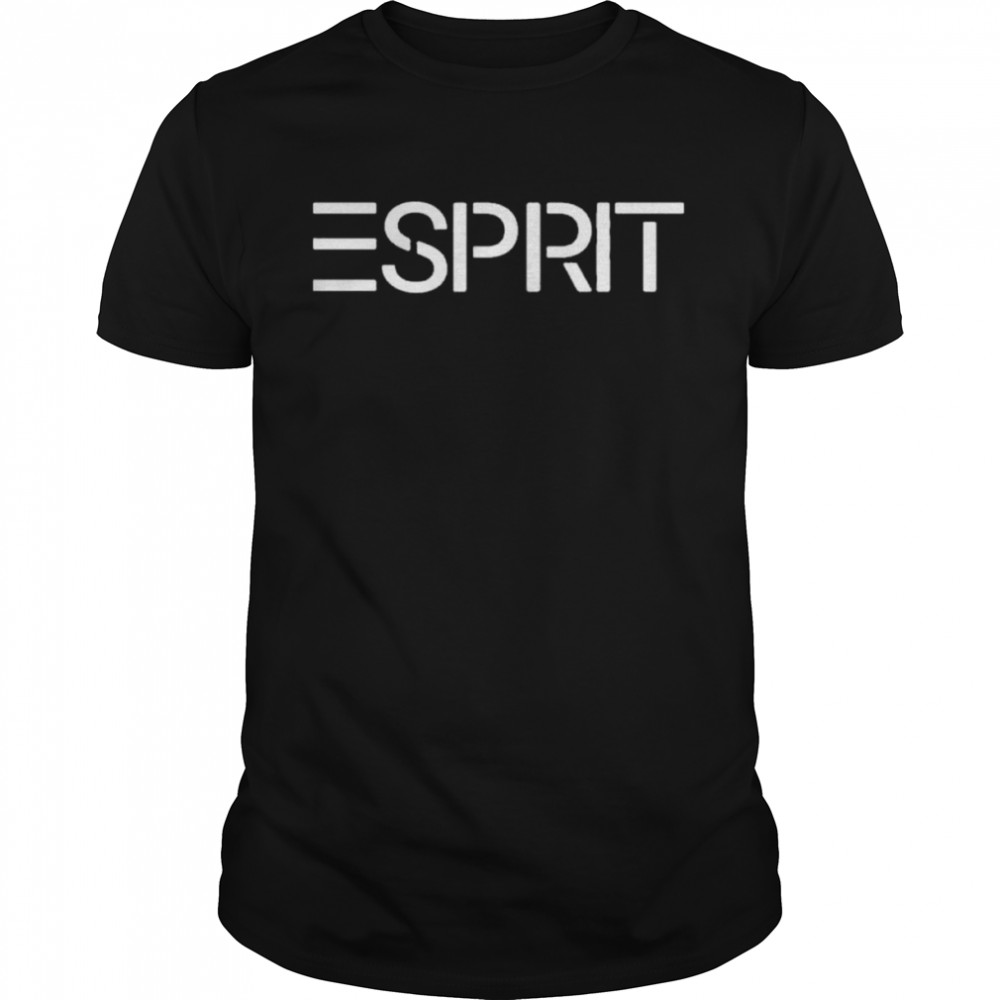 Esprit Logo Print Boxy Fit shirt
