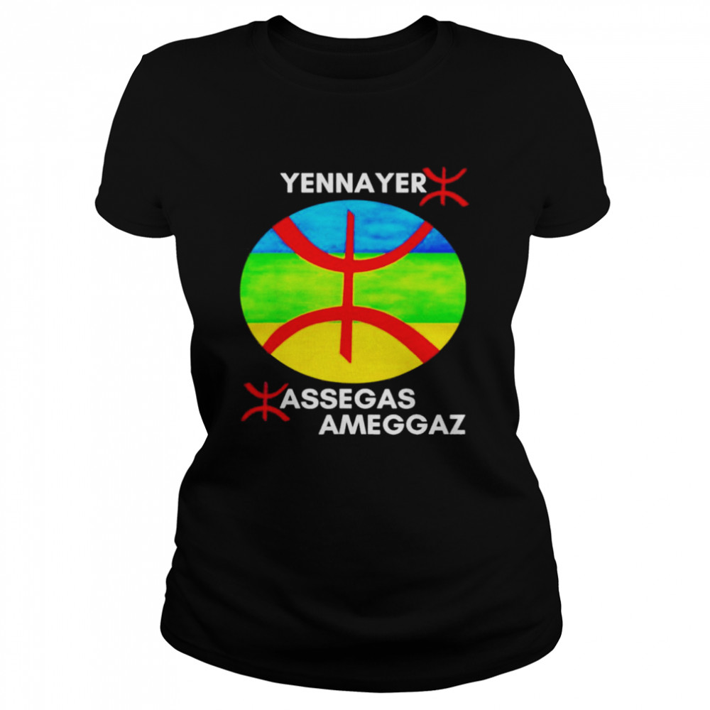 Yennayer berber new year shirt Classic Women's T-shirt