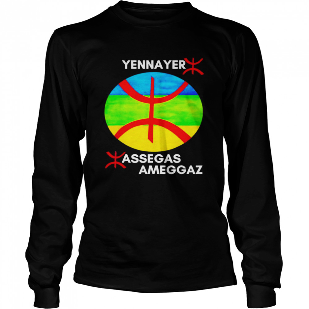 Yennayer berber new year shirt Long Sleeved T-shirt