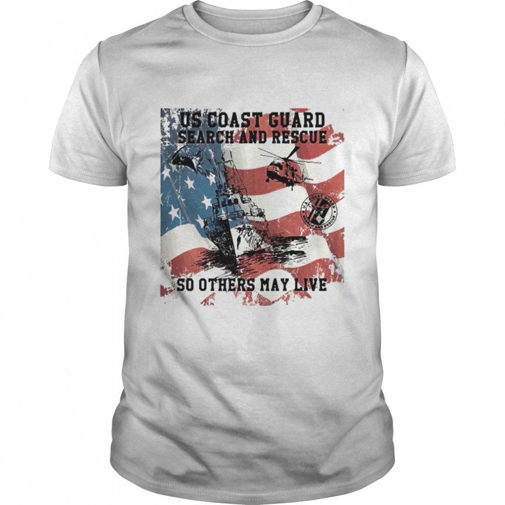 Us Coast Guard Search And Rescue Shirt