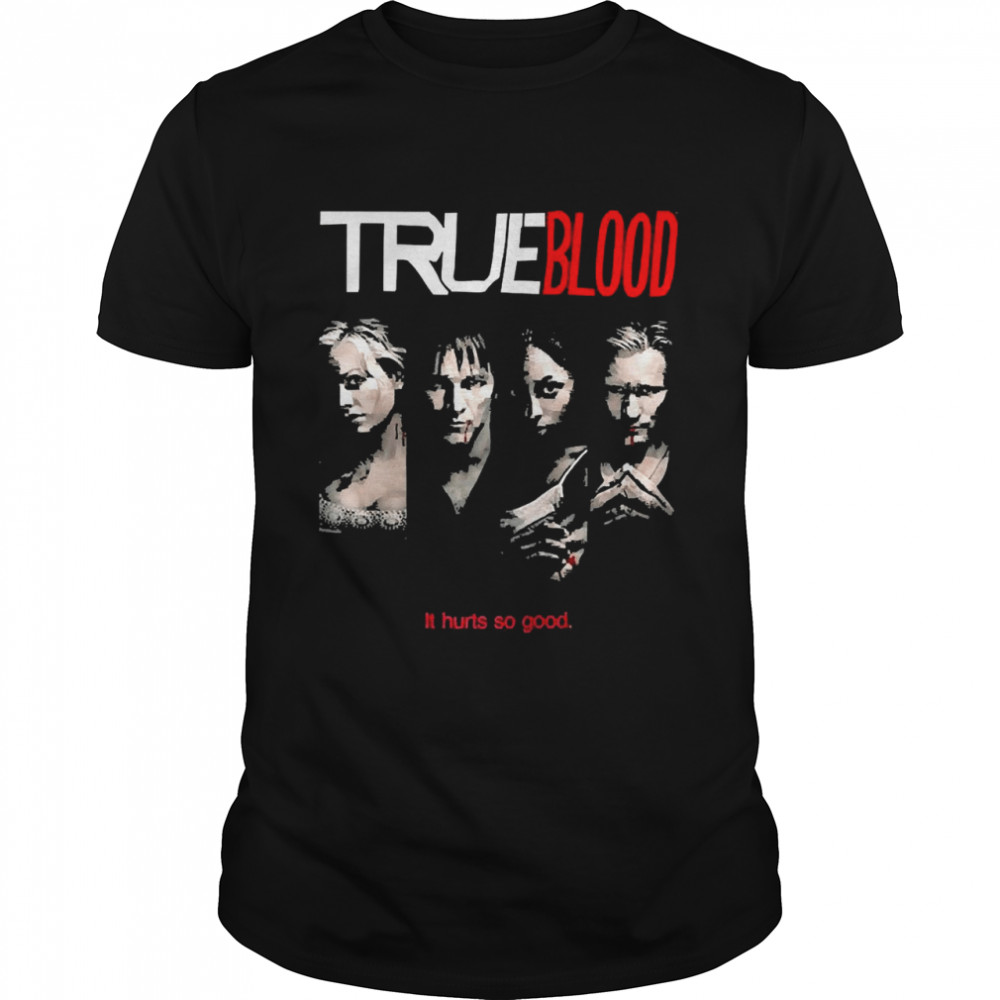 True Blood Four Panel Season Two Poster Raglan Baseball Shirt