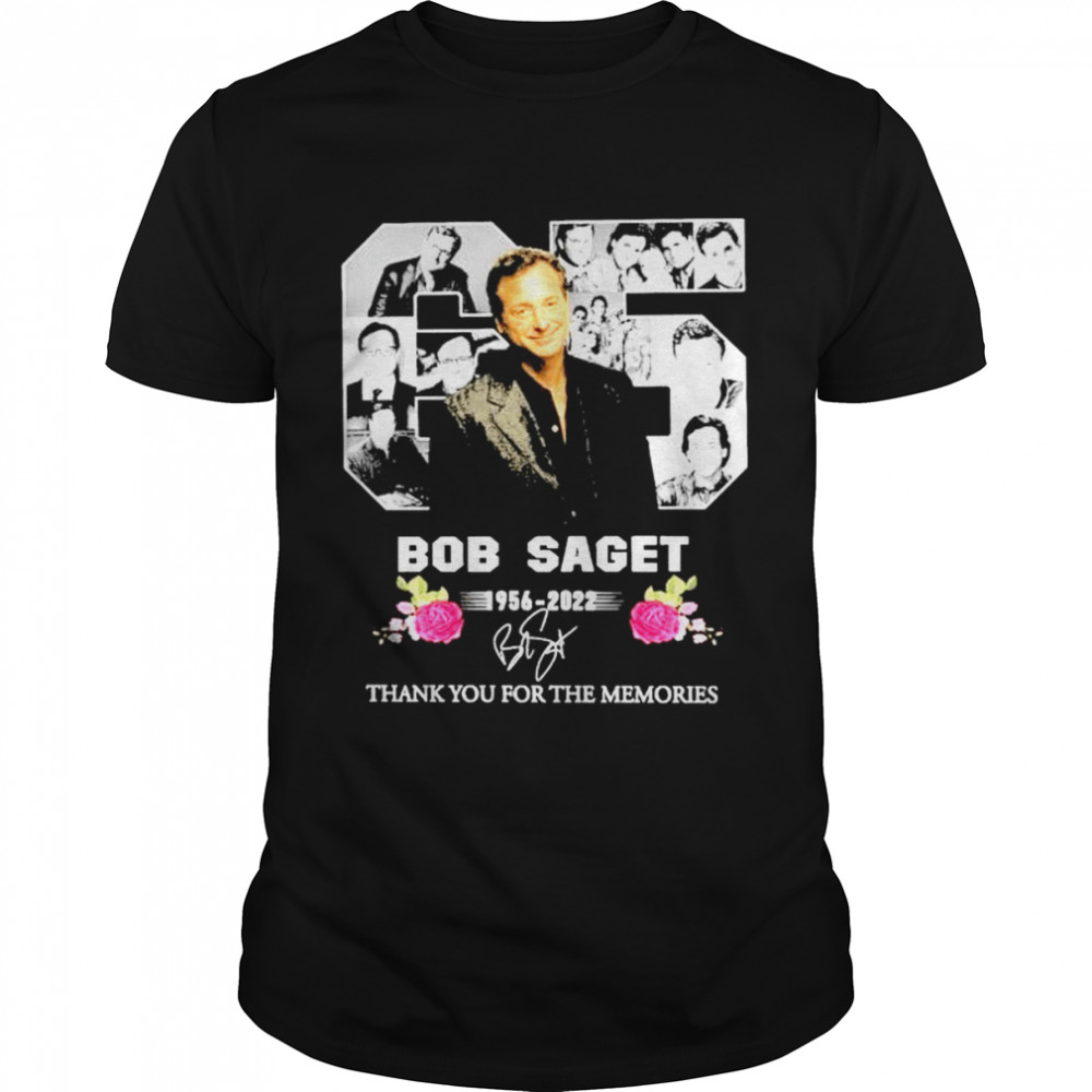 65 bob saget 1956 2022 thank you for the memories 2022 shirt