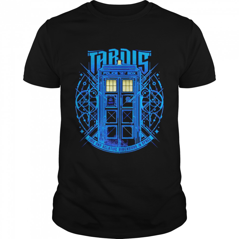 doctor Who tardis time and relative dimension in space shirt