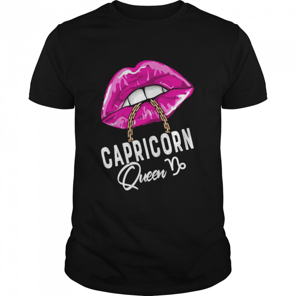 Purple Capricorn Queen Birthday Womens Zodiac Star Sign Pullover Shirt