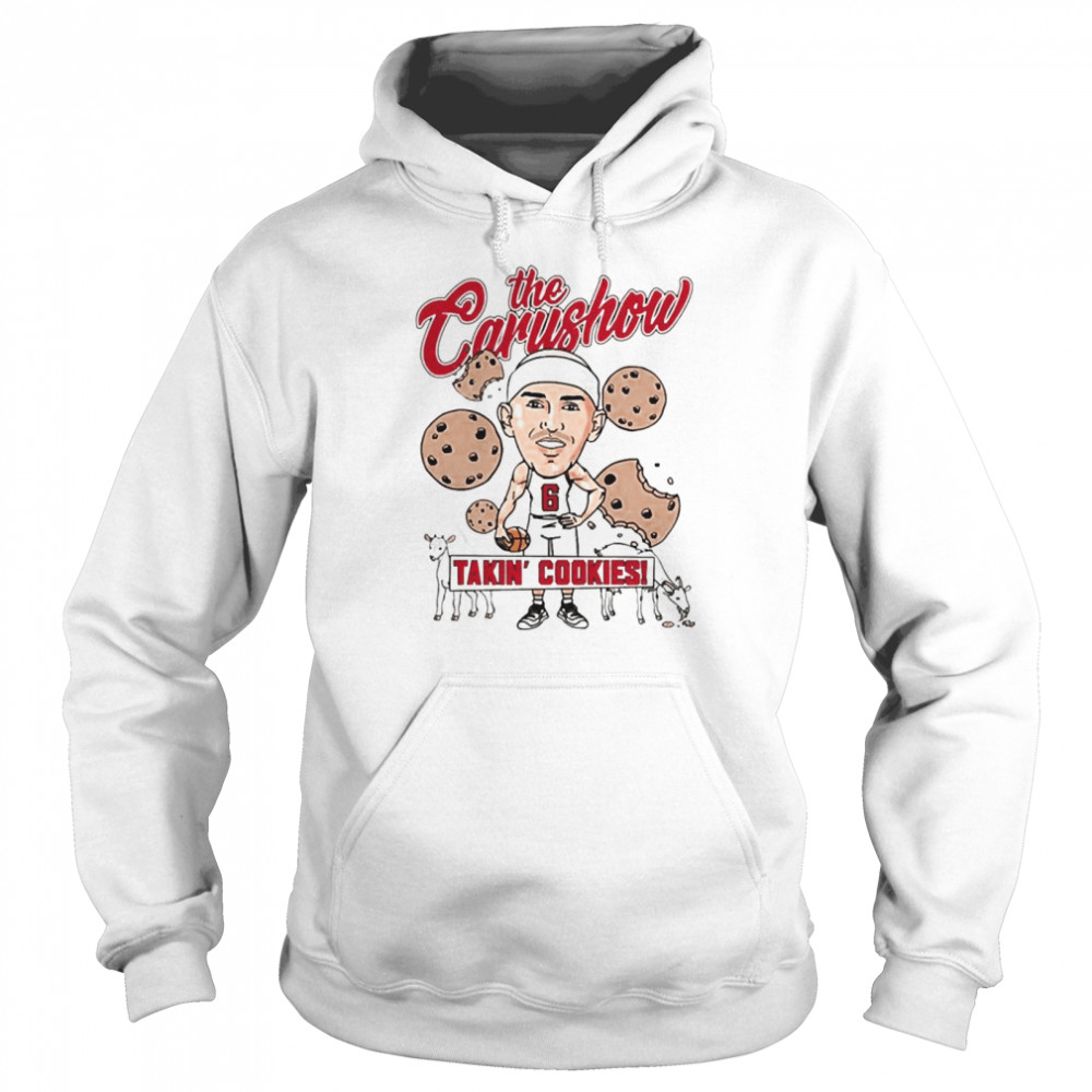 The Carushow Takin’ Cookies Alexcarushow Store Back To Caruso Cookies  Unisex Hoodie