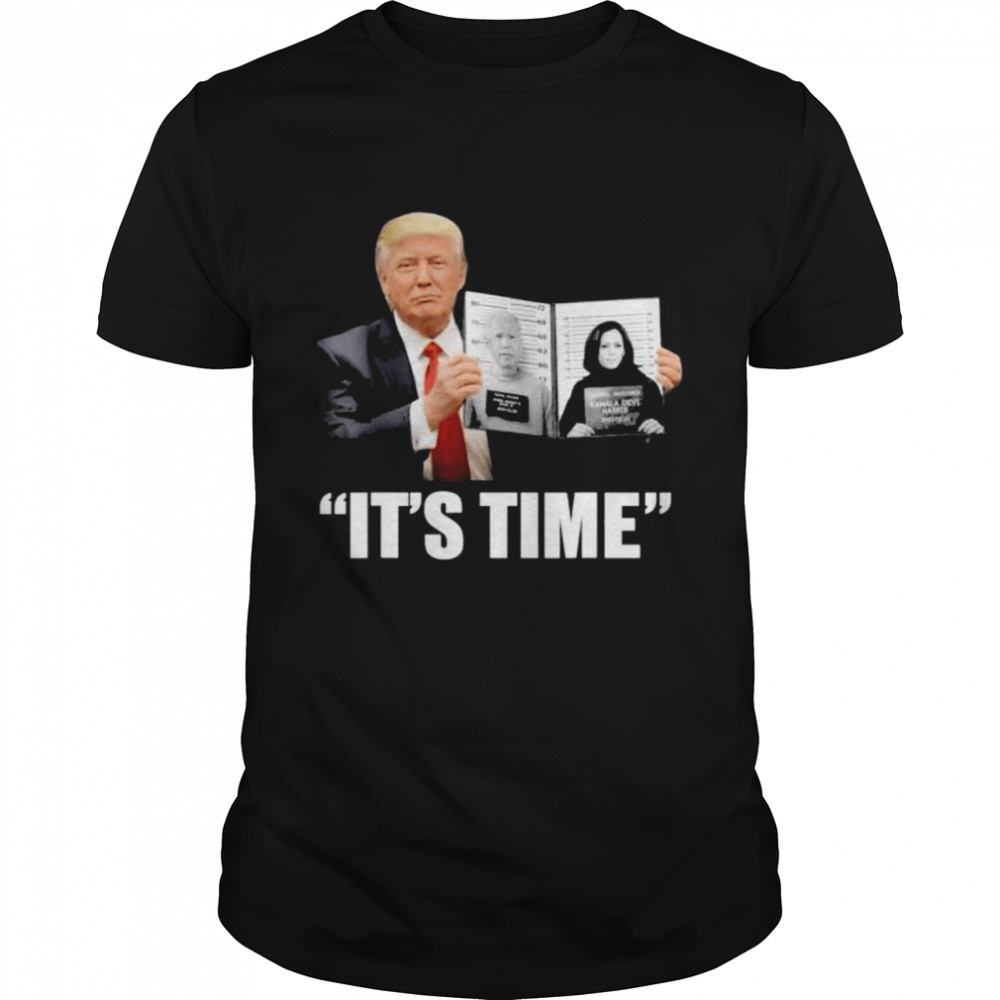 Trump Its Time Anti Biden Kamala Vintage shirt