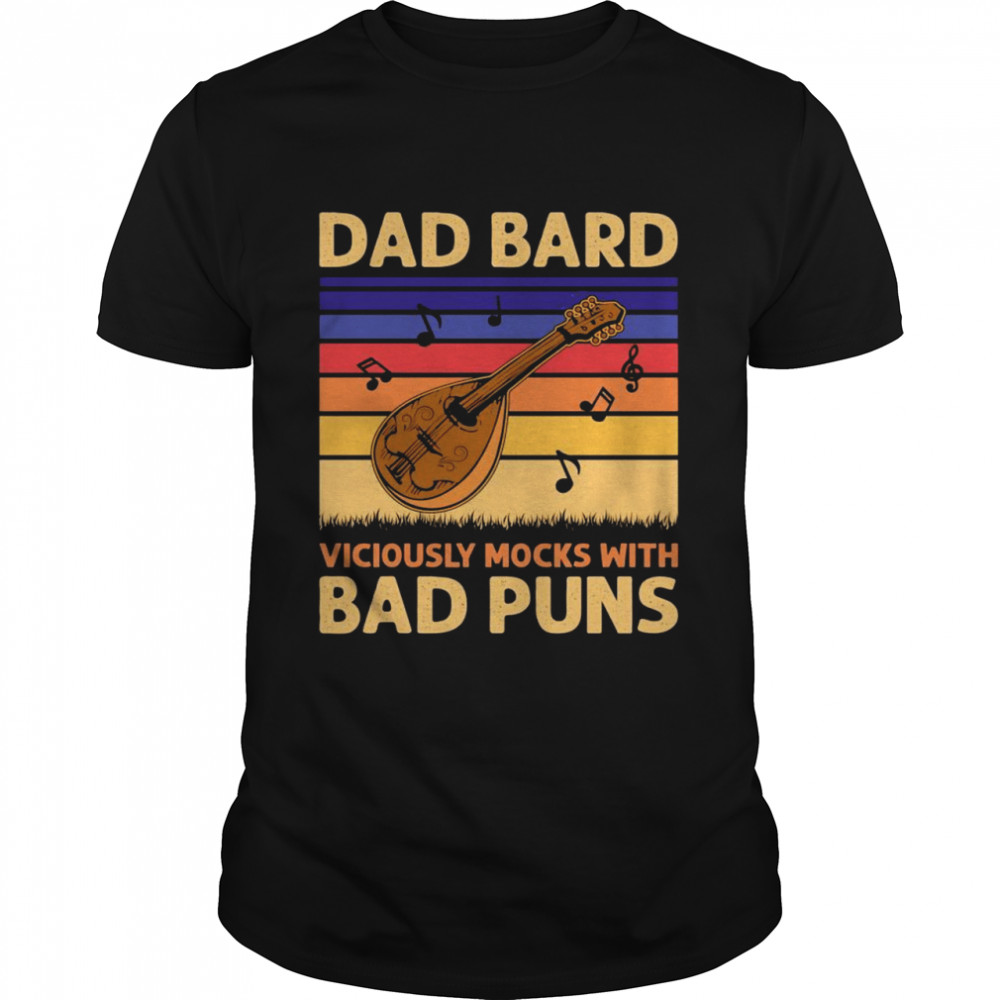 Dad Bard DnD Shirt