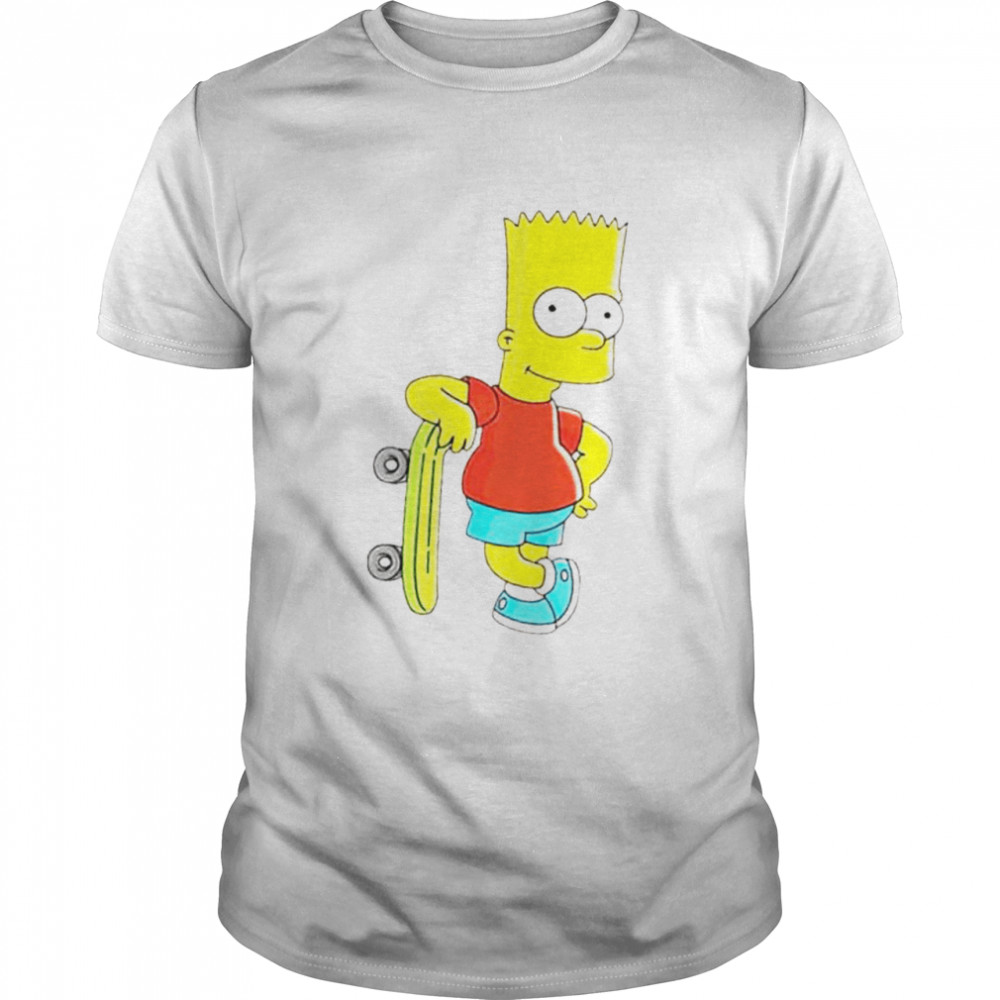 Bart Simpson skateboard shirt