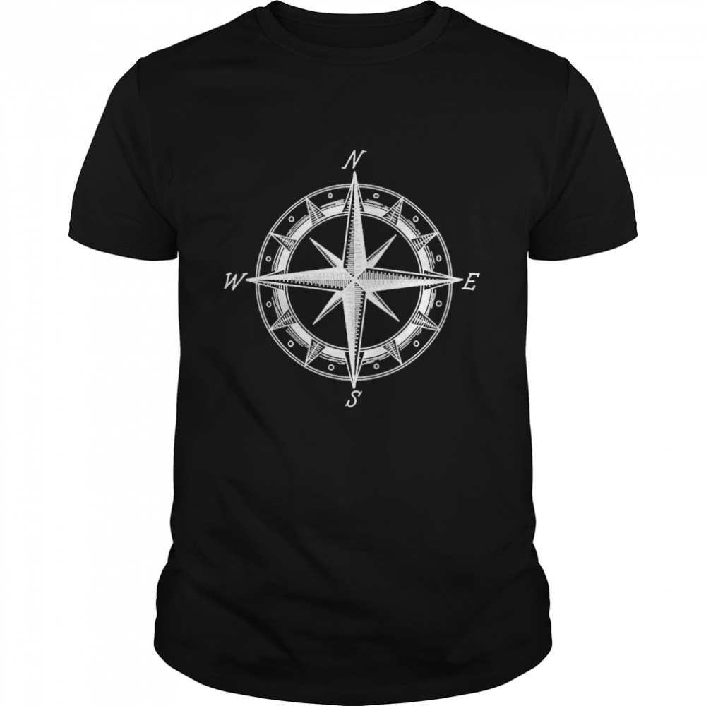 Compass Sailing Pullover Boating Lovers Shirt